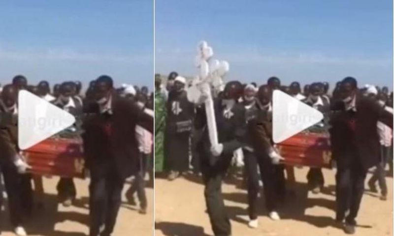 Funeral of man who left behind 42 wives, 156 children & 250 grandkids