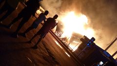 Madina: Fire ravages nursery school, other shops at Social Welfare