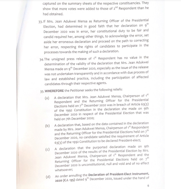Mahama's petition 10