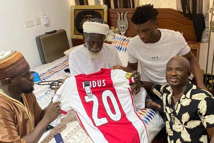 Ajax star Kudus Mohammed calls on Chief Imam to seek his blessings