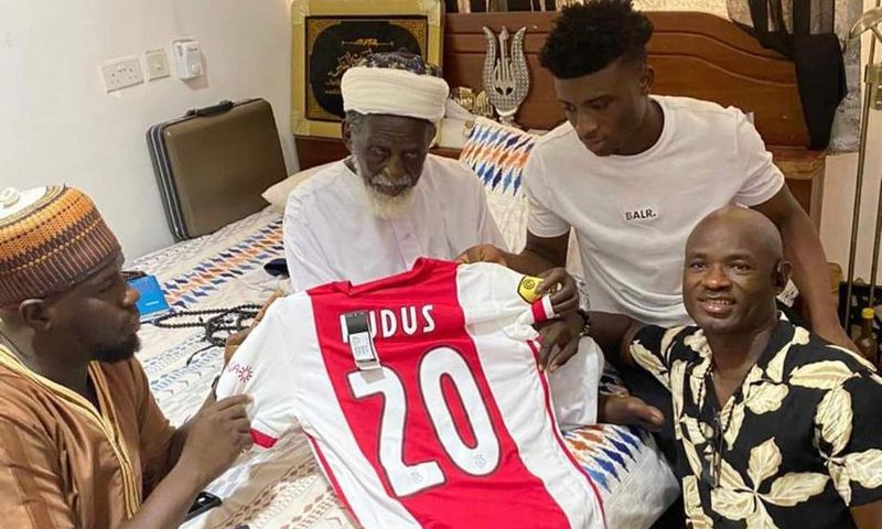 Ajax star Kudus Mohammed calls on Chief Imam to seek his blessings