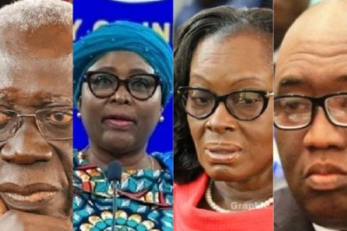 Ministers who lost their jobs