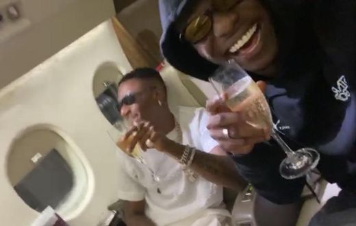 Wizkid and iPhxne DJ
