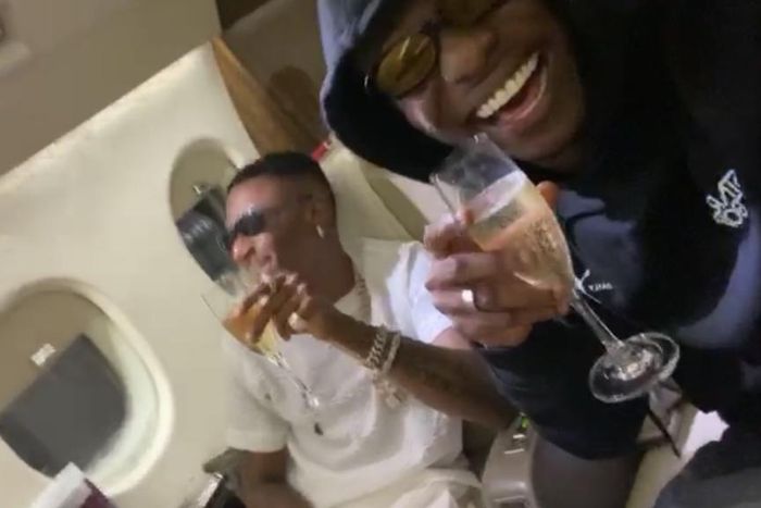 Wizkid and iPhxne DJ