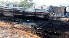 Ashanti Region: 3 dead as tanker explosion burns half of village