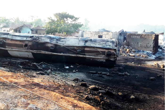 Ashanti Region: 3 dead as tanker explosion burns half of village