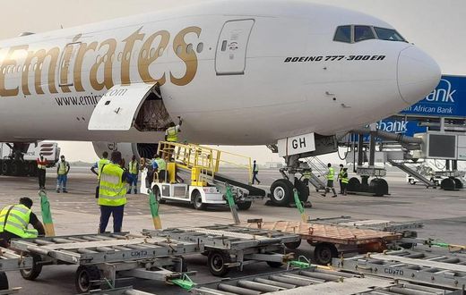 Ghana’s first batch of COVID-19 vaccines arrive at Kotoka International Airport