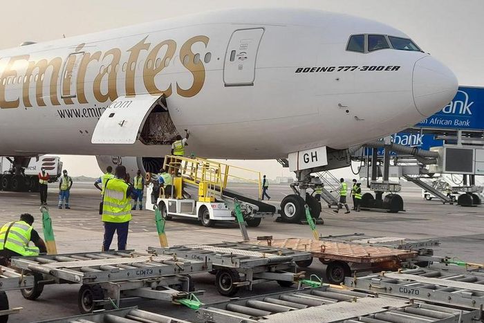 Ghana’s first batch of COVID-19 vaccines arrive at Kotoka International Airport