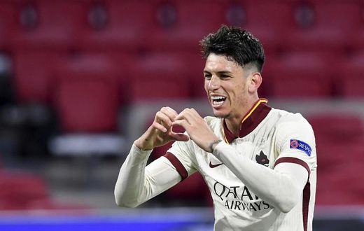 Roger Ibanez's stunning strike gave Roma the advantage heading into the second leg of their Europa League quarter-final with Ajax