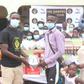 Hans Nunoo Sarpei donates