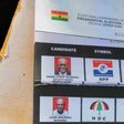 EC official tears President Akufo-Addo out before handing ballot paper to voters