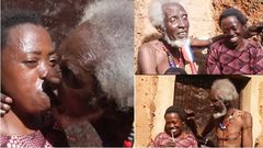 100-year-old man full of joy as he finally finds the love of his life