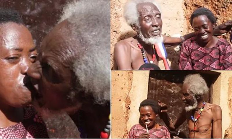 100-year-old man full of joy as he finally finds the love of his life