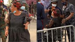 VIDEO: Woman who claims to be Rawlings’ daughter creates scene at his funeral