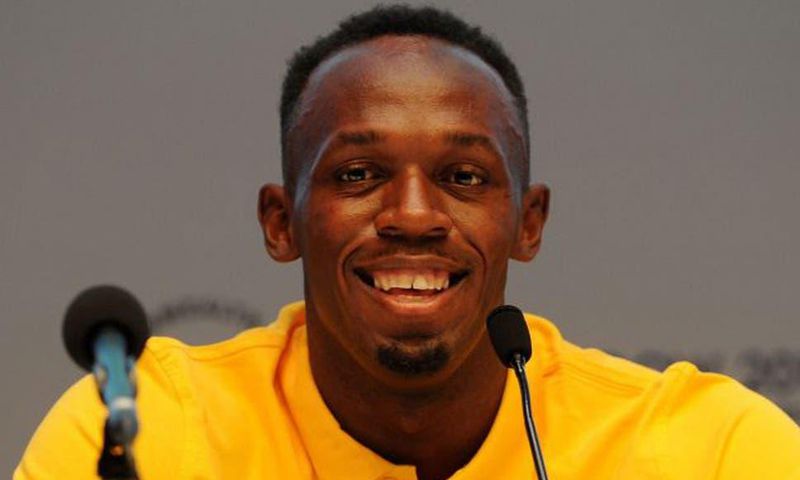 Bolt announced the news on Instagram on Father’s Day.