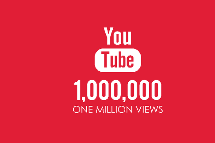 A million YouTube views artwork