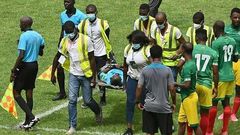 Ghanaian referee Charles Bulu collapses while officiating AFCON game