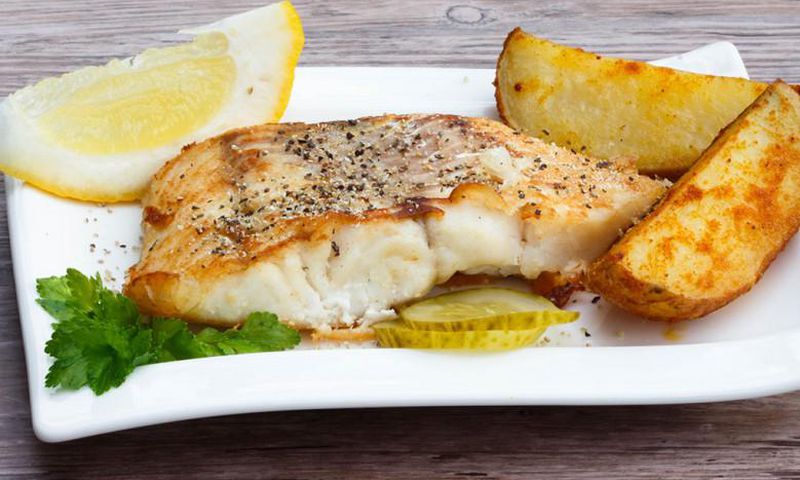 Baked fish