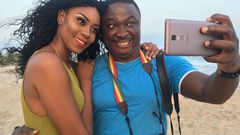 Yvonne Nelson and Bob Pixel