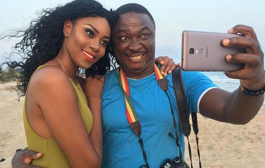 Yvonne Nelson and Bob Pixel