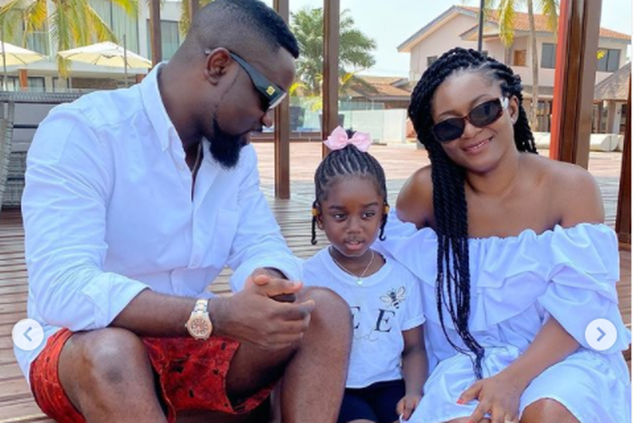 Sarkodie and his family