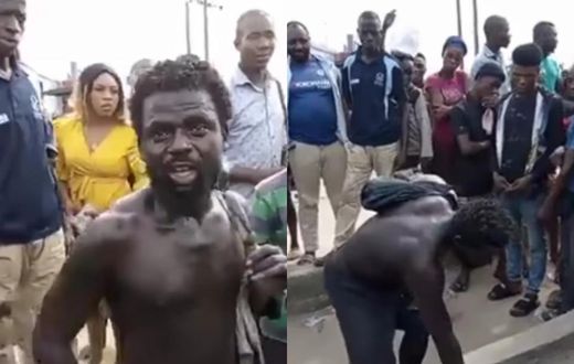 Mad man preaches the word of God, says “when you die, you’ll face 2 Judges”