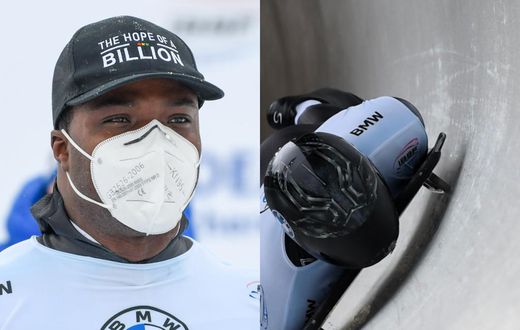 Akwasi Frimpong becomes the only athlete to represent Africa at the BMW IBSF Altenberg World Championships 2021