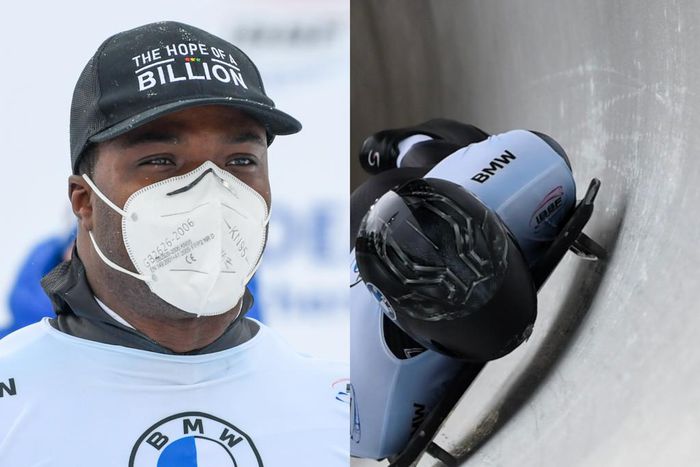 Akwasi Frimpong becomes the only athlete to represent Africa at the BMW IBSF Altenberg World Championships 2021