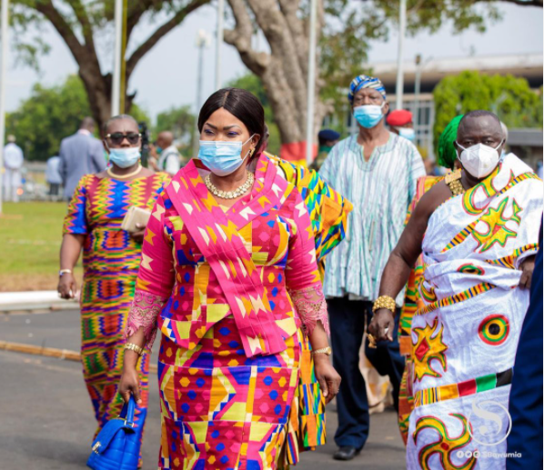 Kente moments at the President's inauguration