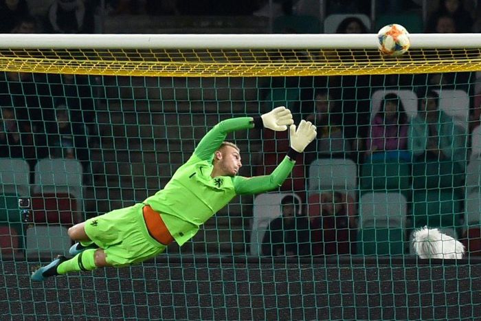 Jasper Cillessen started for the Netherlands in  Euro 2020 qualifying, but will miss the tournament after catching Covid-19