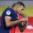 Kylian Mbappe is the top scorer in Ligue 1 but hasn't found the net in his last seven Champions League appearances