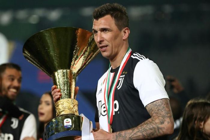 Mario Mandzukic won Serie A four times with Juventus