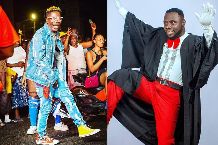 Shatta Wale and Lawyer Ntim