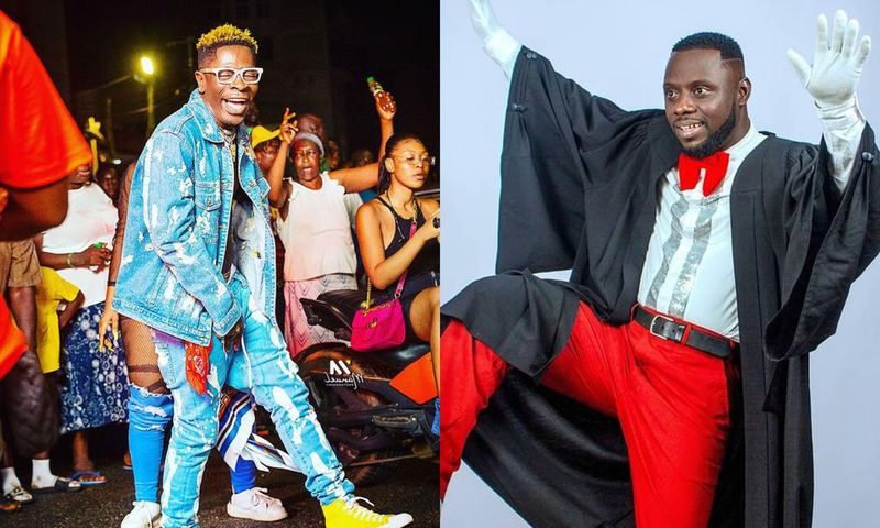 Shatta Wale and Lawyer Ntim