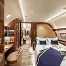 Interior of the Chartered G-KELT aircraft