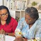 Cynthia Quarcoo and Charlotte Osei