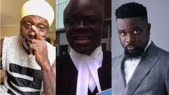 Reggie Rockstone, Samson Lardy Anyenini and Sarkodie