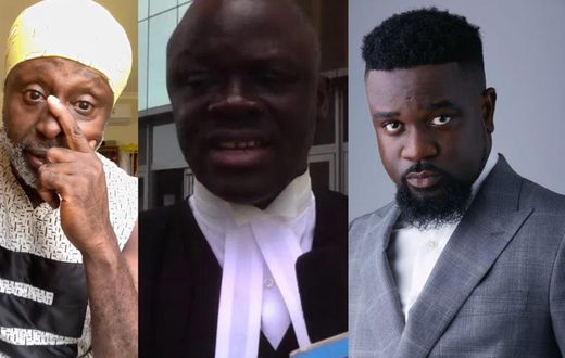 Reggie Rockstone, Samson Lardy Anyenini and Sarkodie