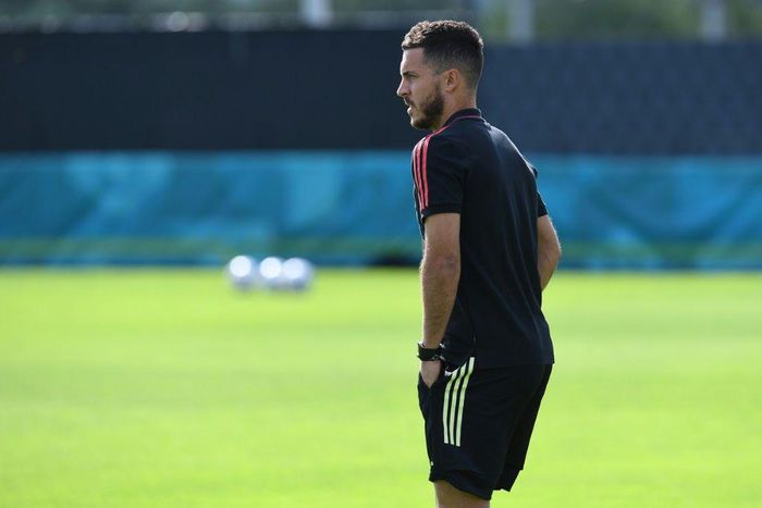 Eden Hazard is yet to start a game at Euro 2020