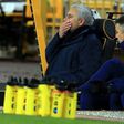 Jose Mourinho's (left) conservative approach was punished by Wolves' late equaliser