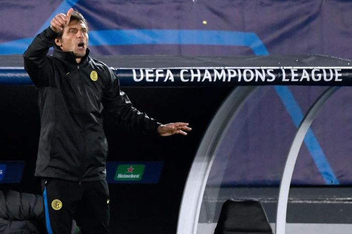Inter Milan's Antonio Conte won the Champions League as a player with Juventus but never as a coach