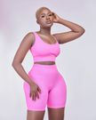 Fella Makafui shows off body