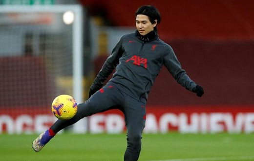 Takumi Minamino can play on the wing or as a second striker
