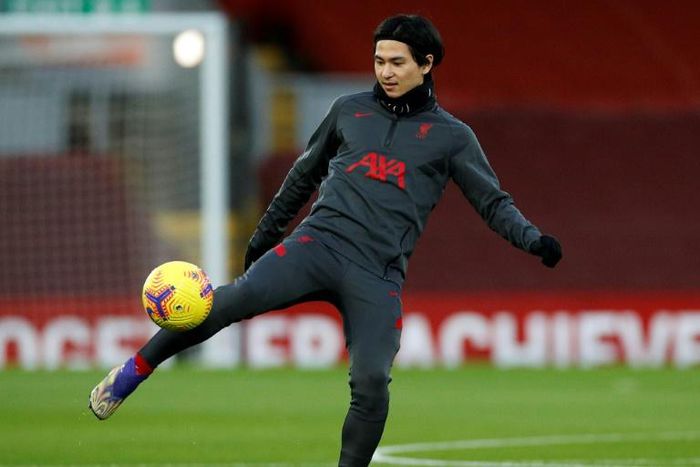 Takumi Minamino can play on the wing or as a second striker