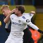 Perfect 10: Patrick Bamford's (right) 10th goal of the season saw Leeds beat Burnley 1-0