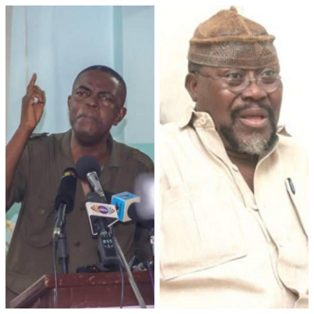 Kwesi Pratt and Nyaho Nyaho Tamakloe