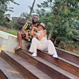 Nana Ama McBrown and her husband