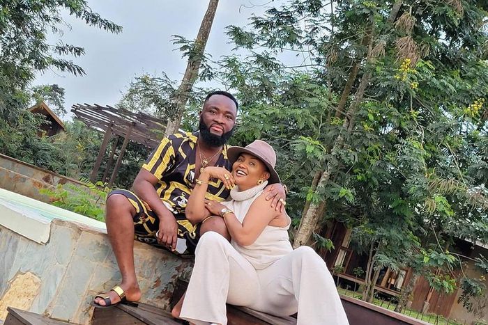 Nana Ama McBrown and her husband