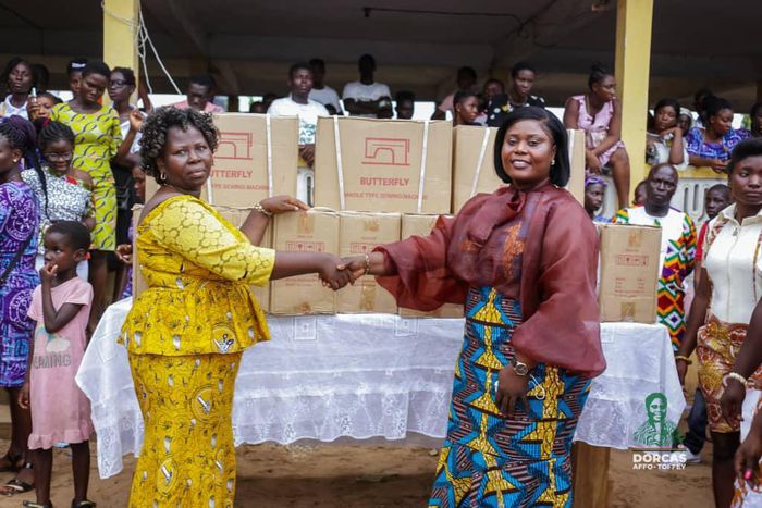 Jomoro MP donates 20 sewing machines to Ghana National Association of Tailors and Dressmakers