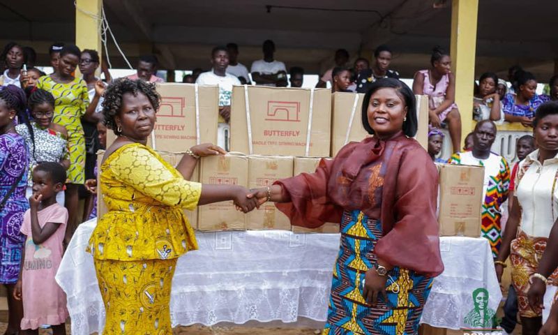 Jomoro MP donates 20 sewing machines to Ghana National Association of Tailors and Dressmakers